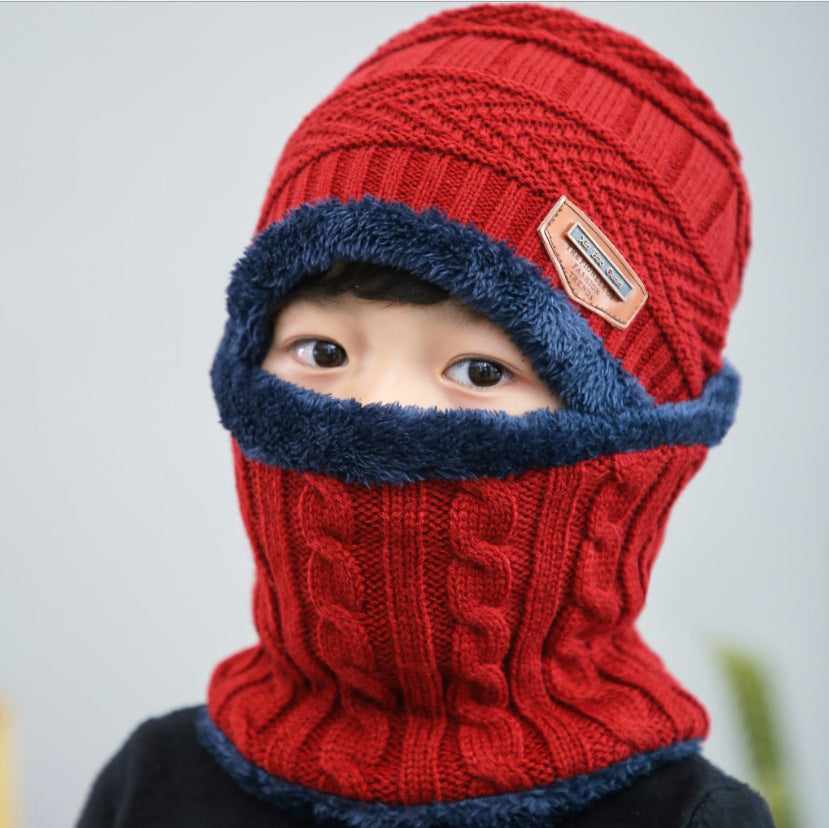 Warm Knitted Children's Cap