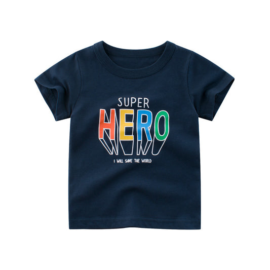 Children's 'Super Hero" Graphic Tee