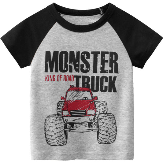 Kids Monster Truck Graphic Tee