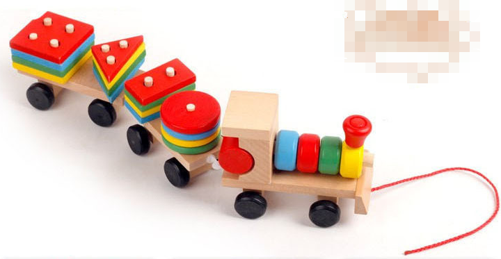 Engaging Train-Themed Puzzle Toy for Children