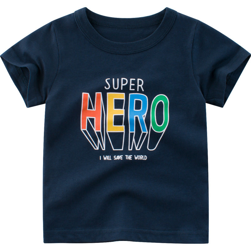 Children's 'Super Hero" Graphic Tee
