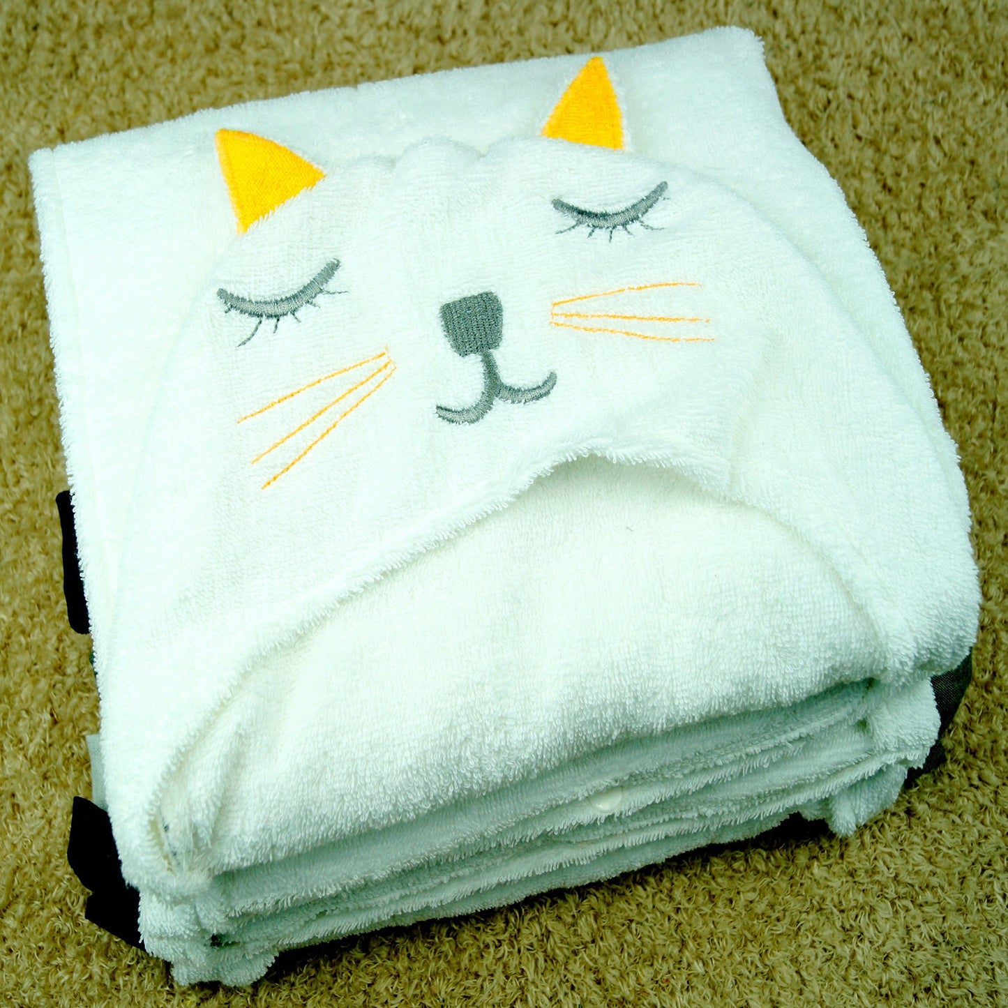Baby Boys and Girls Lion Cat Shape Bath Towel