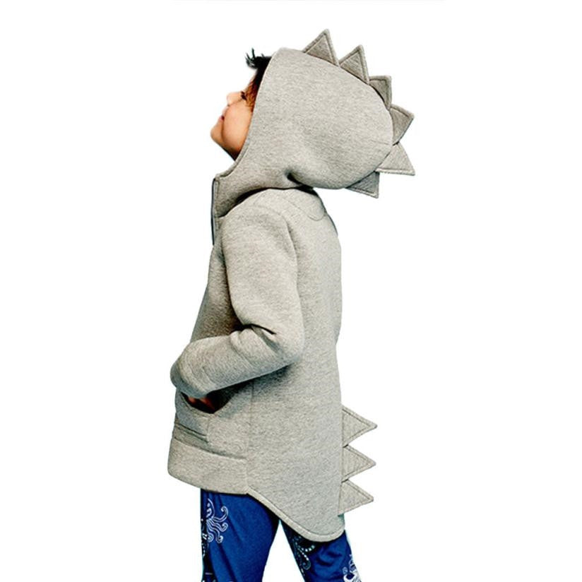 Baby Boy Dinosaur Hooded Jacket